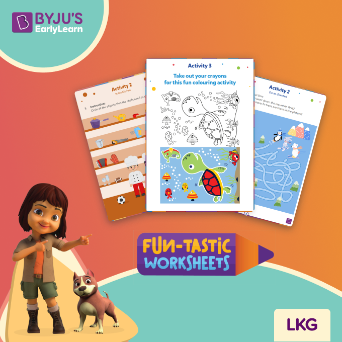BYJU'S Early Learn - Fun Worksheets & Activities | LKG