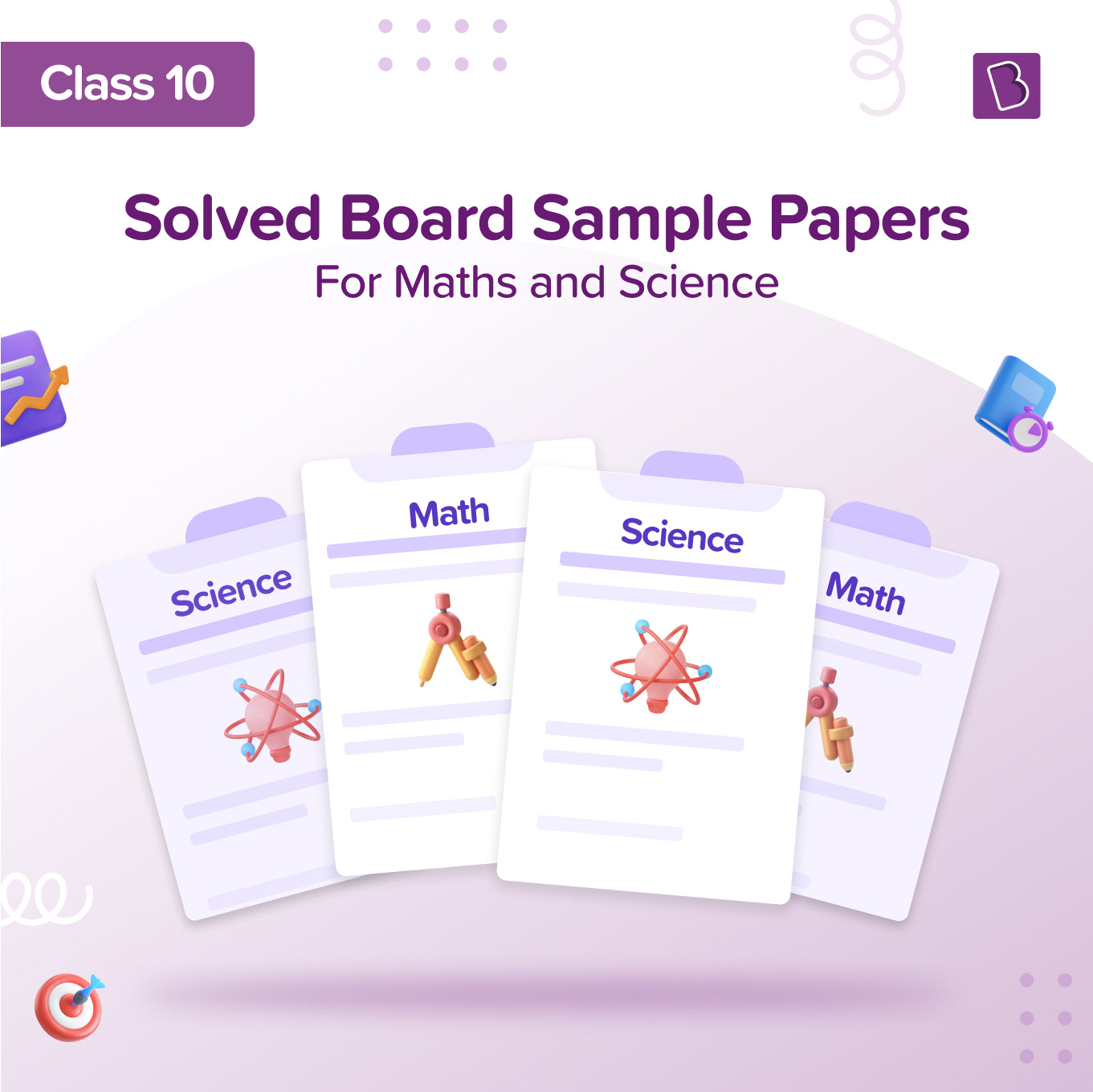 Class 10 Board Solved Mock Papers | Math & Science
