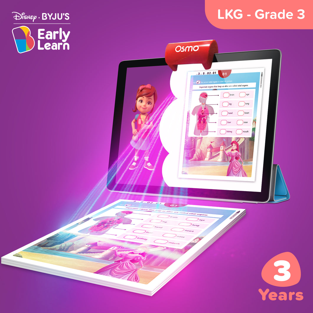 Disney BYJU'S Early Learn with OSMO (SD Card Only) - 3 Year Program