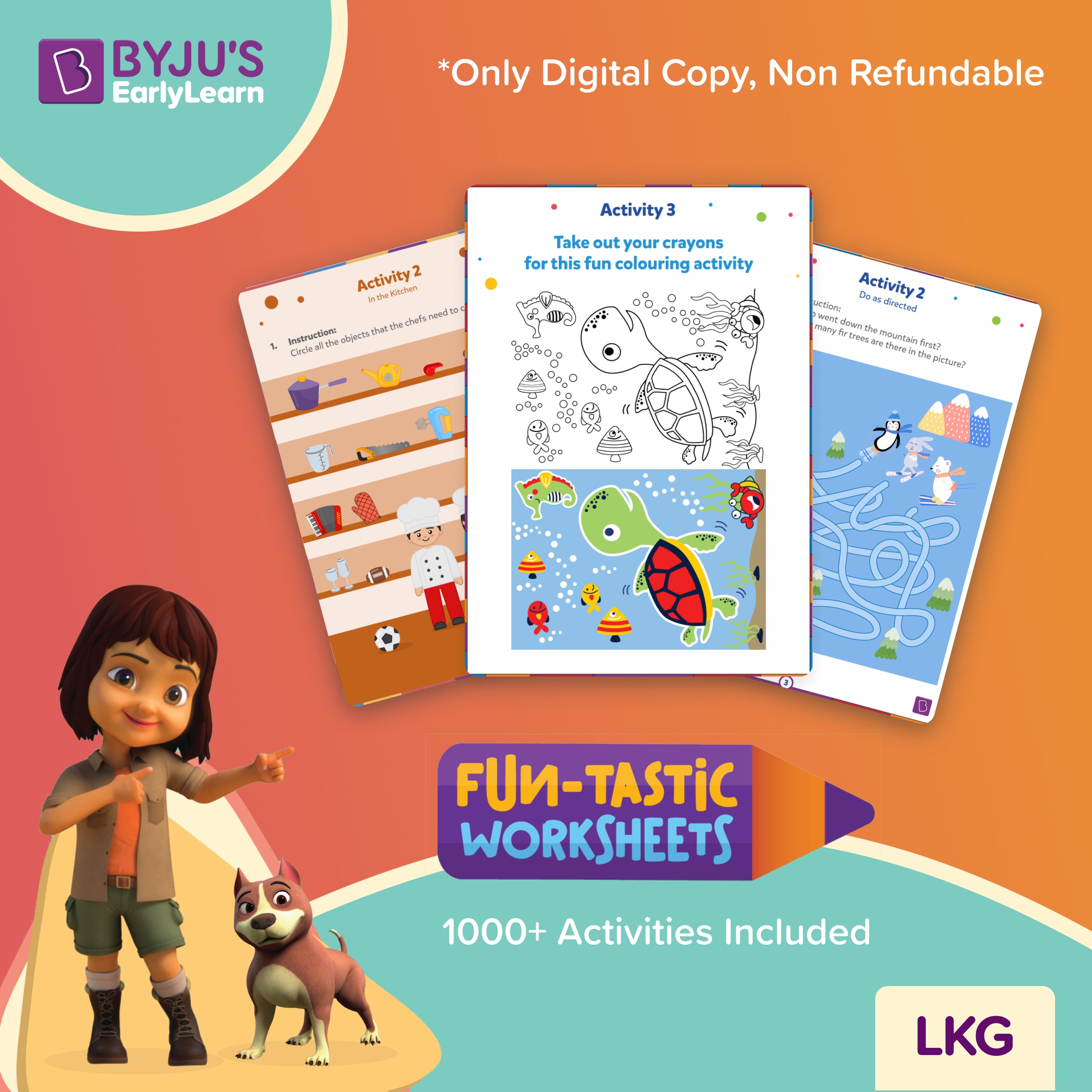 BYJU'S Early Learn - Fun Worksheets & Activities | LKG