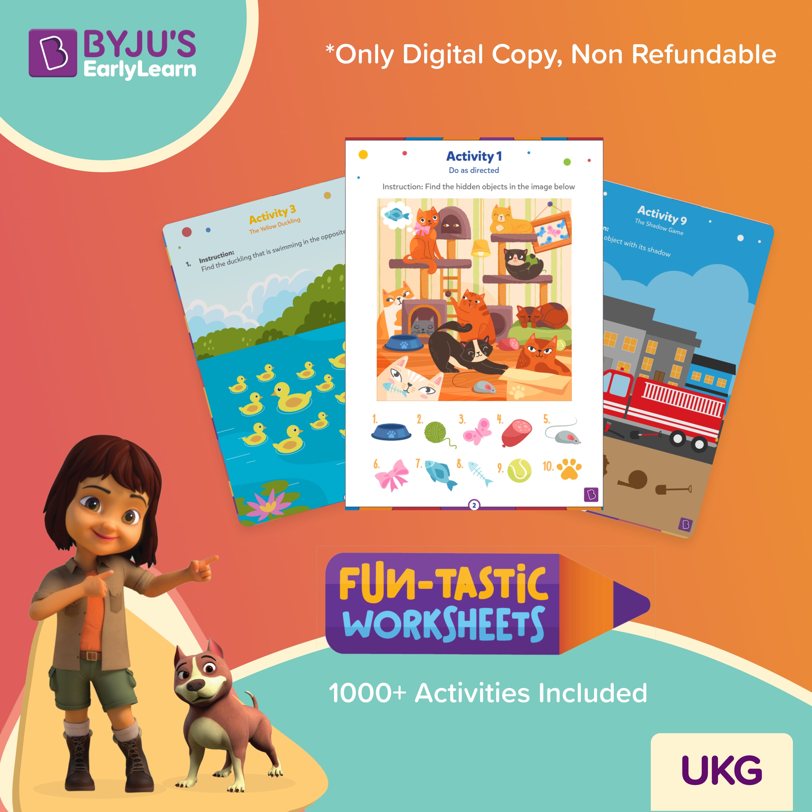 BYJU'S Early Learn - Fun Worksheets & Activities | UKG