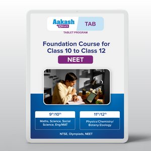 Aakash BYJU'S Tab for Foundation - Class 10 to Class 12 for NEET