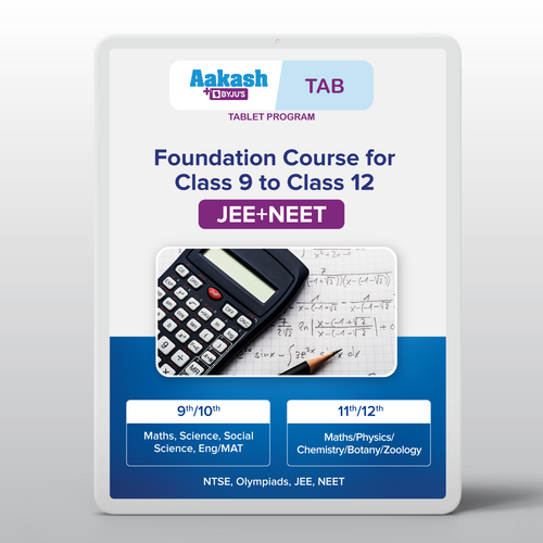 Aakash BYJU'S Tab for Foundation - Class 9 to Class 12 for JEE+NEET