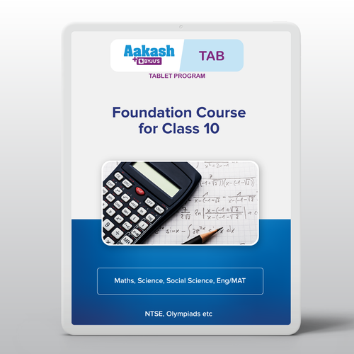 Aakash BYJU’S Tab for Foundation - Class 10