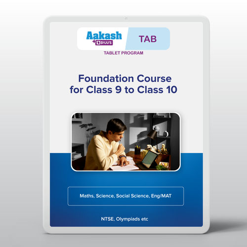 Aakash BYJU’S Tab for Foundation -  Class 9 to Class 10